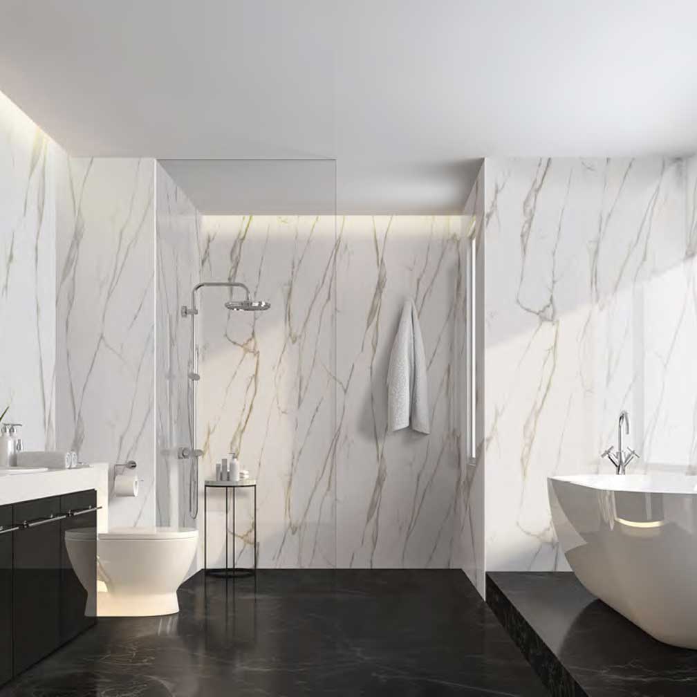 Full Bathroom Remodel: Beautiful results but more cost, more disruption, and longer timelines