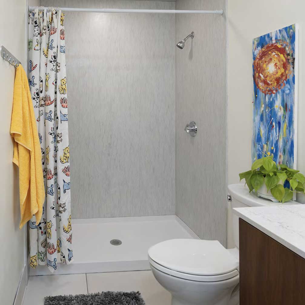 Walk-In Shower Conversion: Safe, modern, affordable, and easy to clean, ideal for everyday convenience and style